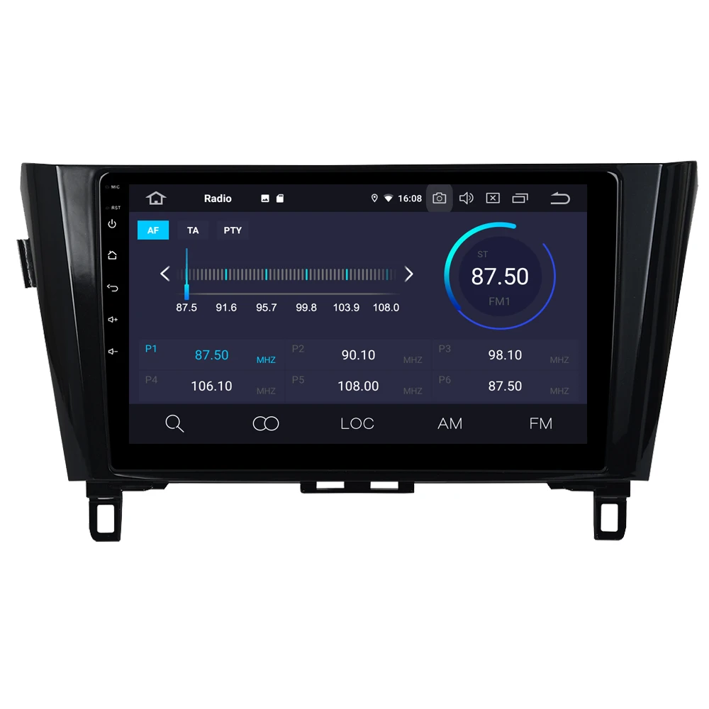 Sale RoverOne For Nissan Qashqai 2014 2015 2016 Android 9.0 Autoradio Car Multimedia Player Radio GPS Navigation Head Unit NO DVD 4