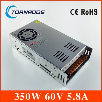

Promotion for Sale 350W 60V 5.8A Single Output Switching power supply AC TO DC for CNC Led strip S-350-60