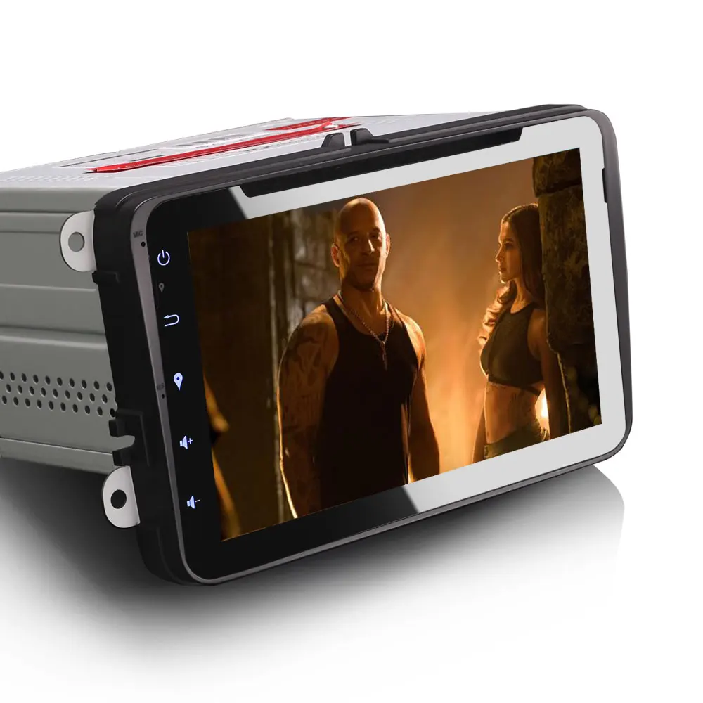 Best 8" Android 9.0 Pie OS Car DVD Multimedia GPS Radio for Volkswagen Touran 2003-2014 & Tiguan 2007-2015 & T5 Multivan 2010-2013 2