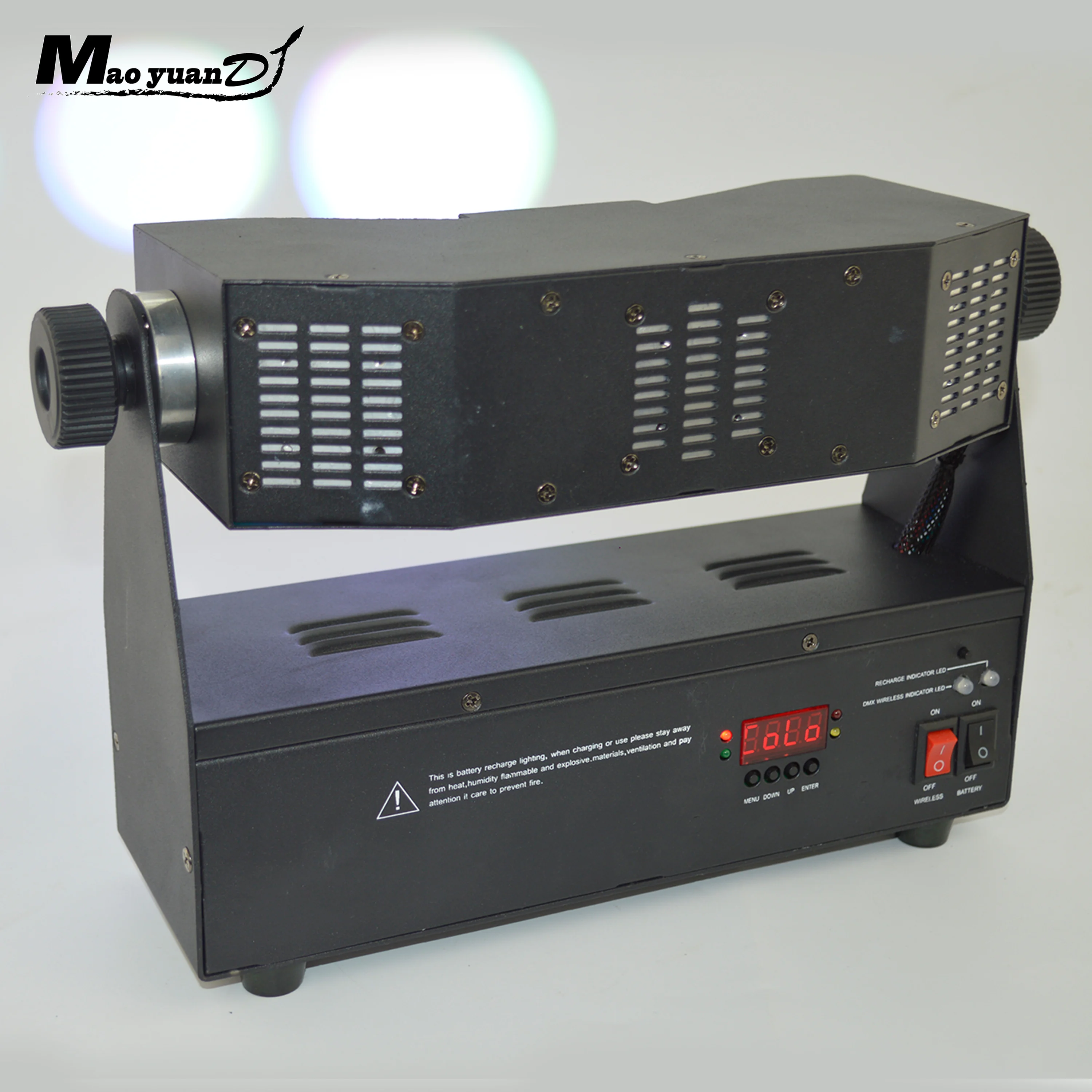 Disco Up Light 3x12 Вт 4 в 1 светодиодный RGBW с усиленным питанием от аккумулятора Беспроводная DMX Светодиодная лампа Moonflower для платной сцены