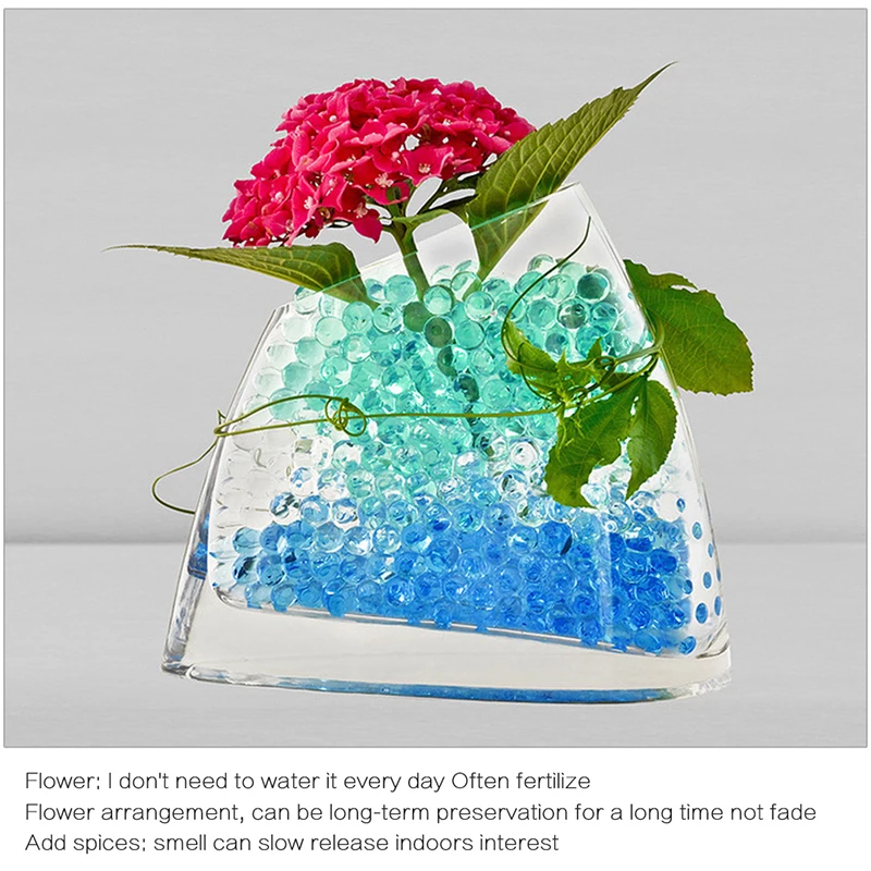 

1000pcs 8 Color Water Beads Orbiz Balls Home Decor Wedding Decoration Magic Ball Crystal Soil Hydrogel Orbits 2.5cm