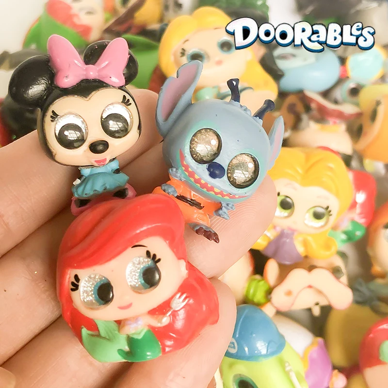 

Doorables Random 10PCS/LOT Series 1 & Series 2 Princess Doll Rare Collection Kid Toy MINI SIZE Y19060401