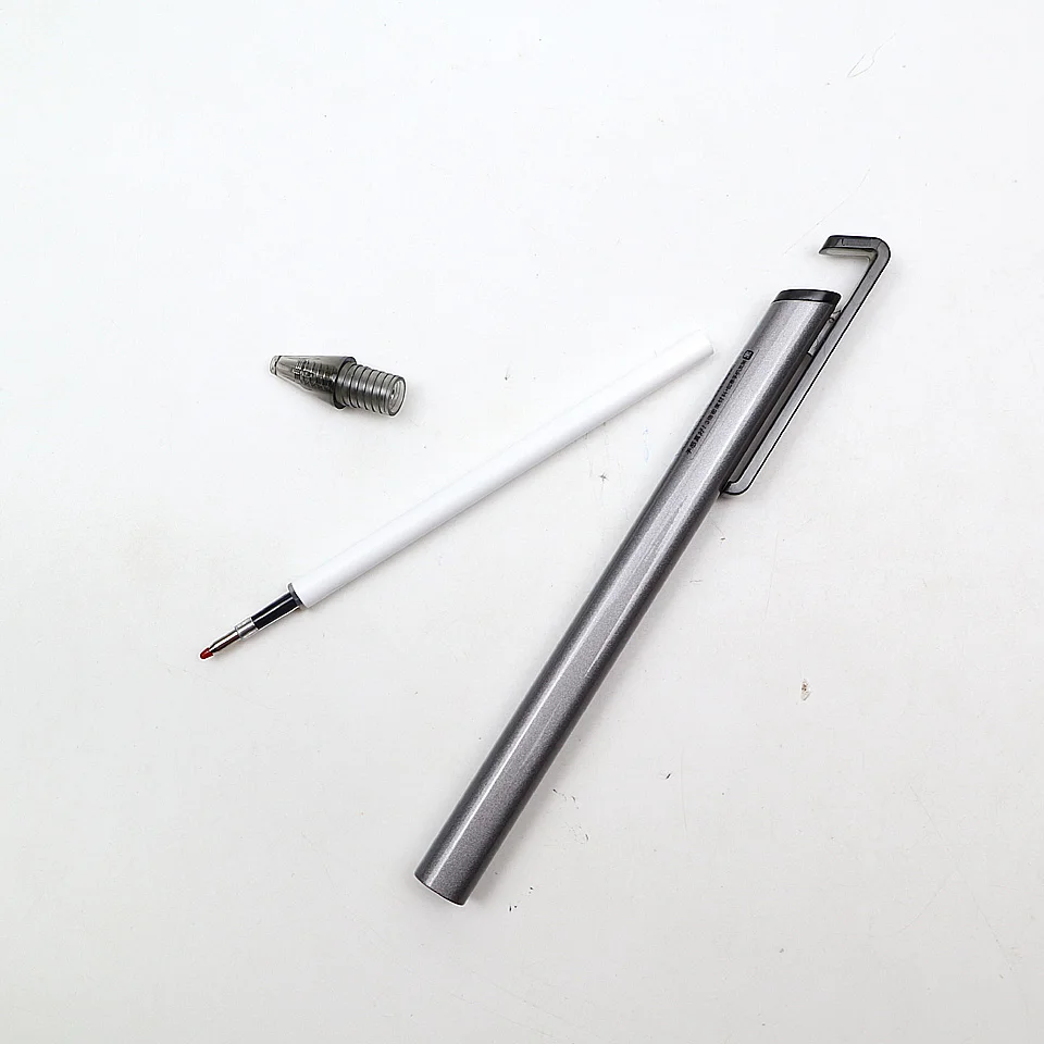1 шт гелевая ручка с кронштейном для телефона, 0,5 мм, черные/синие/красные чернила, Высокоплотный материал, хорошая гелевая ручка для письма, школьные офисные принадлежности