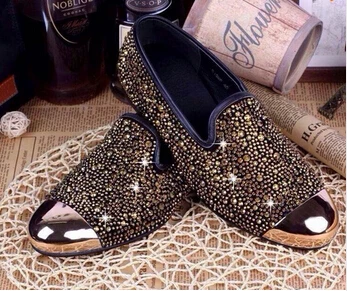 rhinestone mens dress shoes