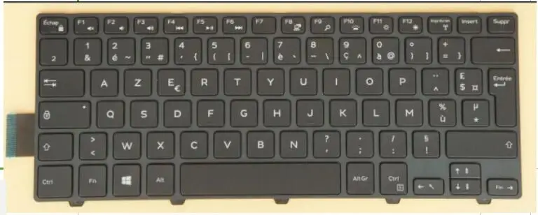 Клавиатура для Dell Inspiron 14 5439 5447 5448 7000 3442 3443 Latitude 3000 3450 3460 3470 Vostro 3449