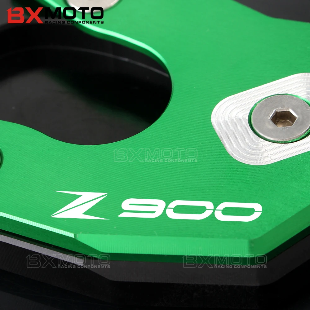 BXMOTO для kawasaki Z650 Z900 Z 650 900 2017 мотоцикл CNC алюминиевая подножка боковая подставка