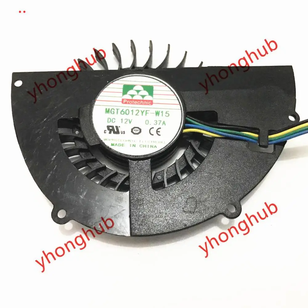 Волшебная MGT6012YF W15 MGT6012YR DC 12V 0.37A 80X60X11mm сервера Графика карты вентилятор|fan dc|cooling