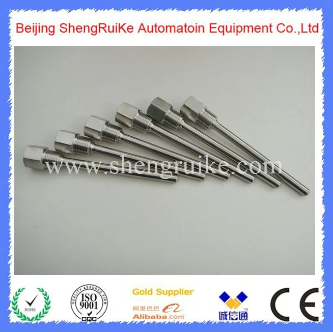

Welding Pt100 RTD thermocouple Thermometer Thermowell
