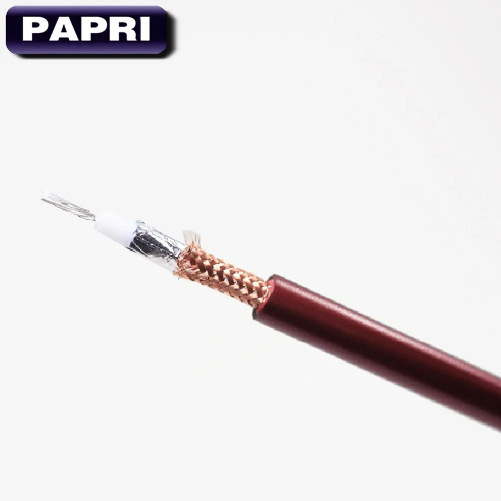 PAPRI MPS M 880R HiFi аудиокабель 99.99997% OCC посеребренный DIY родиевый соединитель вилки RCA