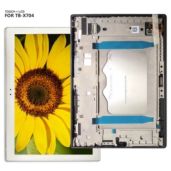 

For Lenovo Tab 4 10 Plus TB-X704 TB-X704L TB X704 Tab4-x704 LCD Display Touch Screen Digitizer Glass Assembly with Frame
