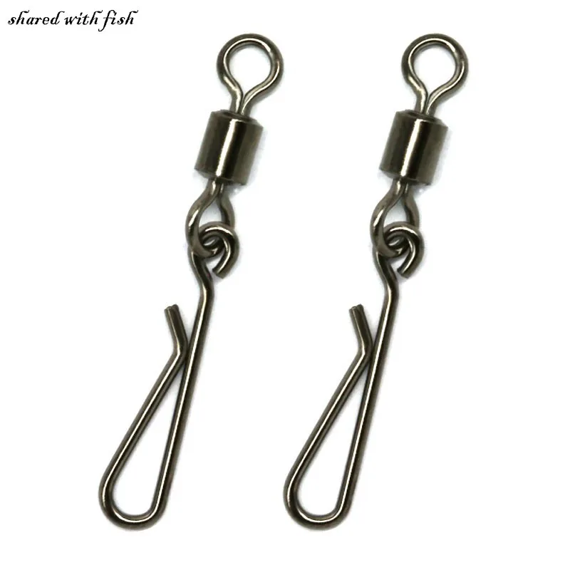Buy 10 pieces/lot Rolling swivel with hanging snap