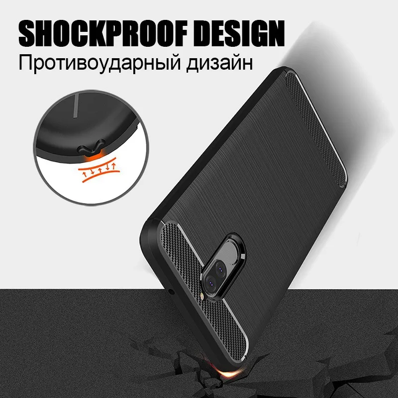 Matte Carbon Fiber Silicone Case For Huawei P10 P9 P8 Lite 2017 Case Soft TPU Cover For Huawei Mate 10 Lite P20 Pro P Smart Case (6)