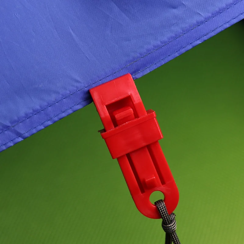 

5pcs Tent Pull Point Clip Outdoor Camping Tent Alligator Clip Portable Durable Hiking Tent Pull Point Buckle Awning Tarp Clamp
