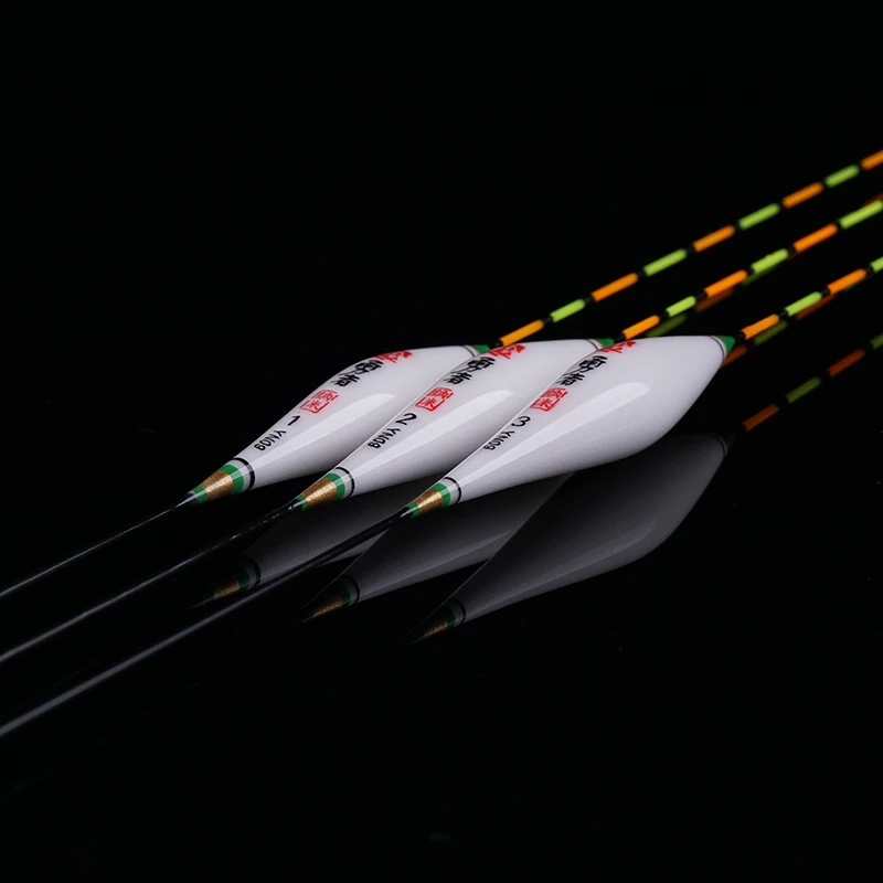 

3pcs/lot Composite Nano Fishing Floats Deep Water Flotador Pesca 1-3# Carp Preferred Bobbers Fishing Accessories Tackles (YN09)