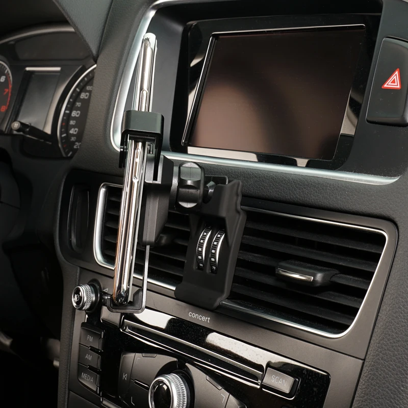 Для Audi Q5 8R 2008- автомобильное крепление на приборную панель крепление, для сотового телефона держатель автомобиля Регулируемый смарт-мобильного телефона фиксатор