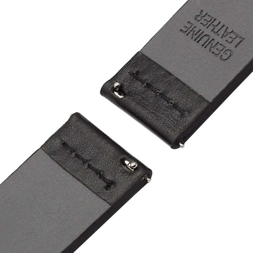 Ремешок для часов TRUMiRR из натуральной кожи быстросъемный Suunto 9/Ambit 3
