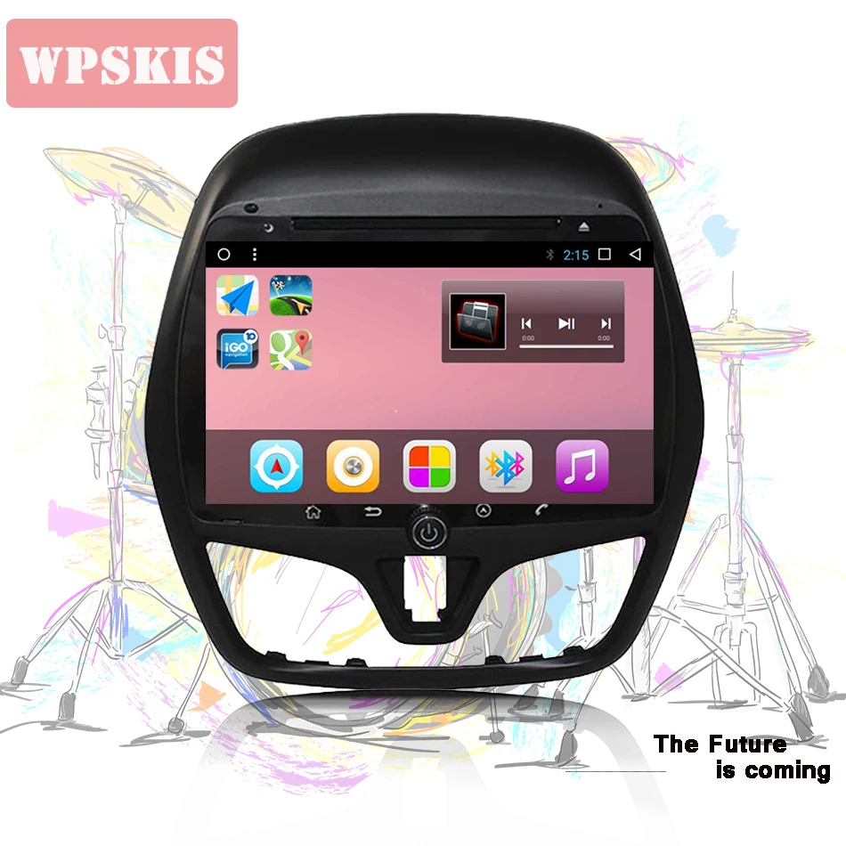 

9'' Android 9.0 Car Radio audio GPS Navigation Multimedia Stereo pc Headunit For Chevrolet Spark 2015 2016 mirror dab+ dvr rds