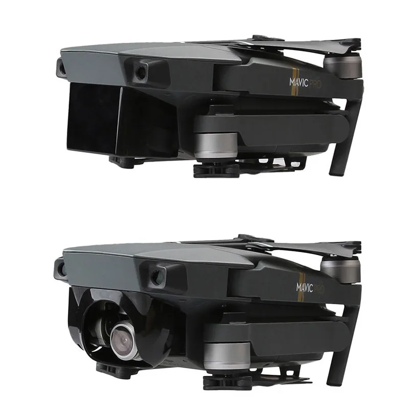 2pcs For DJI Mavic Pro Camera Lens Gimbal Sun Hood Shade Transport Flight Prop Protector Cover Lens Hood for Mavic Pro Drone accessories (2)