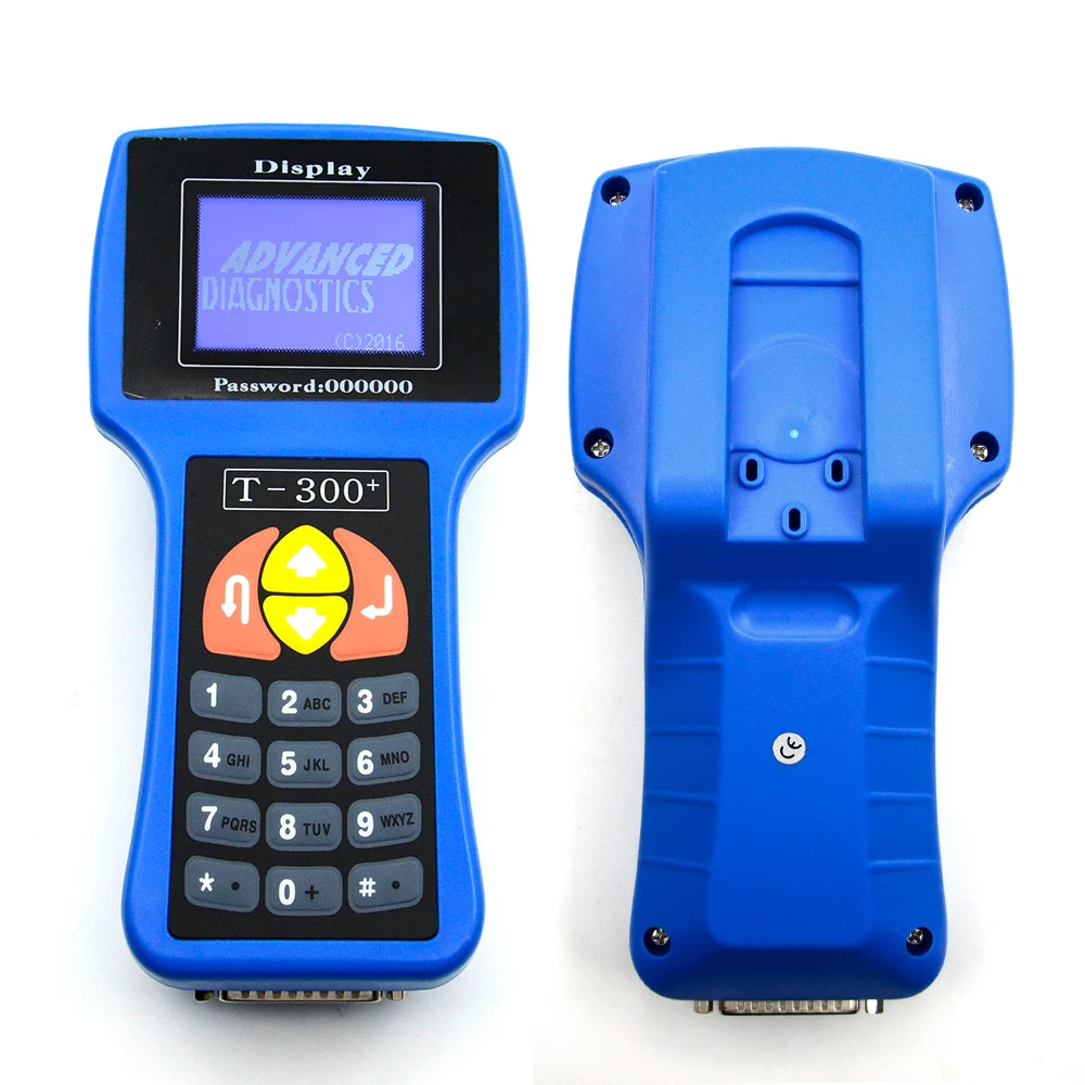 

Car Key Programmer T300 main unit V16.8 T 300 Auto Transponder Key Decoder T-CODE T-300 diagnostic blue/black color T300