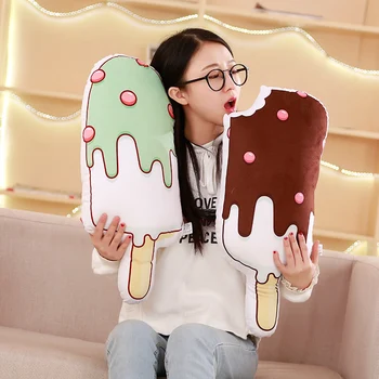 

Drop shipping Cute The new super cute plush toys creative ice cream Home Furnishing car decoration waist pillow pillow