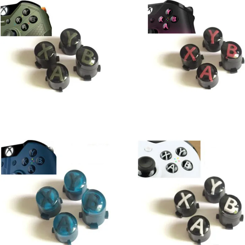Custom Special Design Mod Kit For Xbox One Slim Elite Controller ABXY button Kit Bullet Buttons Repair Parts Replacement Custom Special Design Mod Kit For Xbox One Slim Elite Controller ABXY button Kit Bullet Buttons Repair Parts Replacement