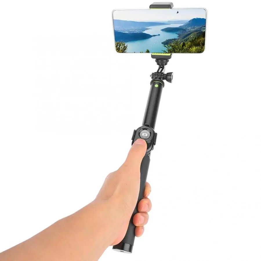 

Portable Handheld Selfie Stick Tripod Kit for Gopro sports Camera Mobile Phone Tripod with Bluetooth Remote Controller