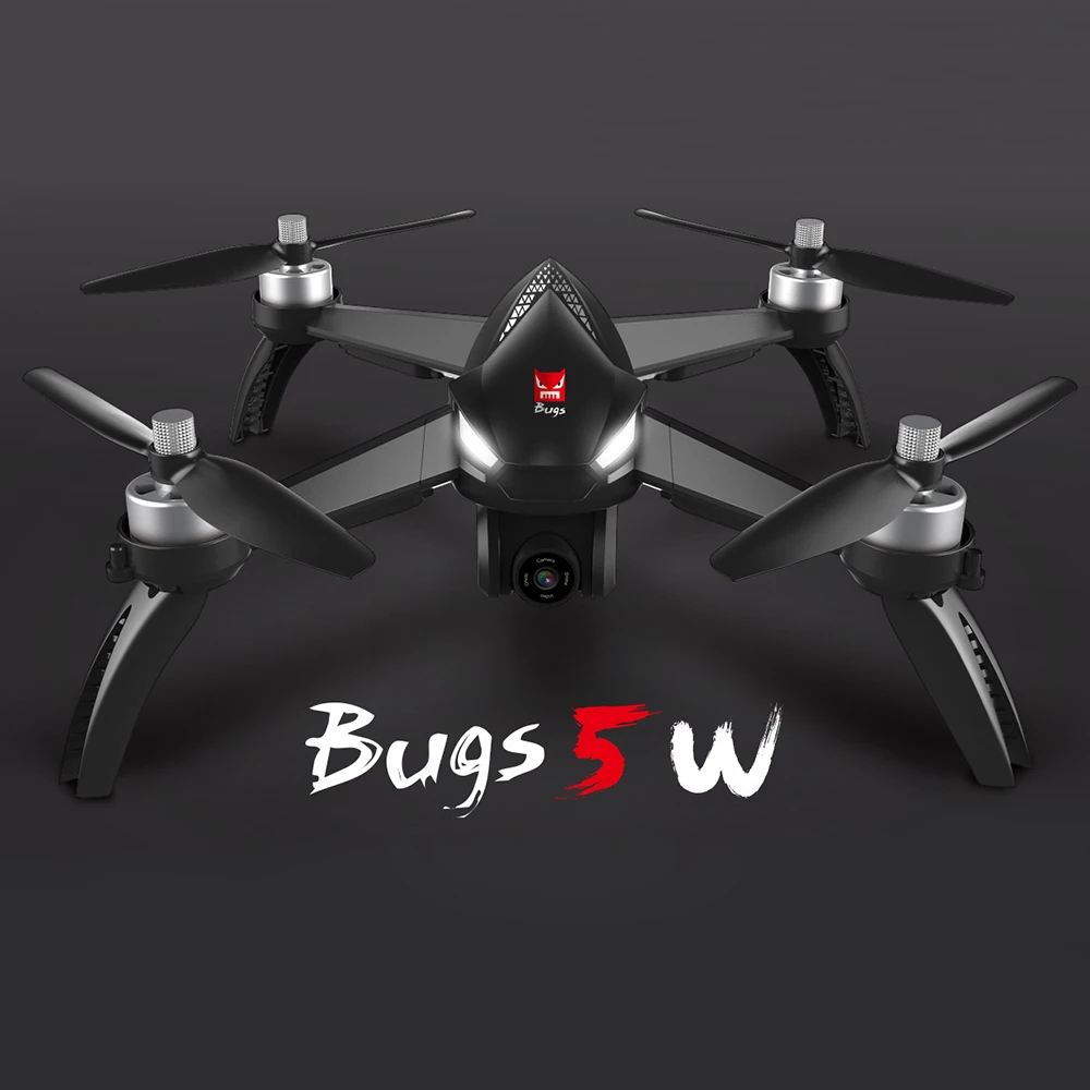 

Drone with Camera MJX Bugs 5W 1080P 5G Wifi FPV Mini Drone GPS Positioning Altitude Hold RC Brushless Motor Quadcopter