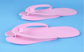 

12/36 Pairs Anti-skidding Disposable Flip Flop EVA Foam Slippers for Pedicure Bath Spa Hotel Foot Care Tool