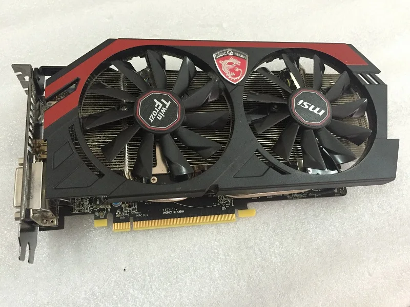  Used original for MSI R9 270 GAMING 2G GDDR5 256bit DVI HDMI DP PCI-E 3.0 