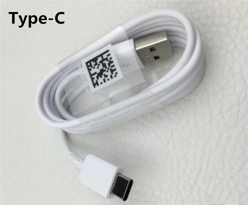 

100pcs/lot 1:1 Original quality 1.2M USB Type C Fast Charger USB Data Sync Charger Cable For Samsung Galaxy S8 plus S9 Type-c