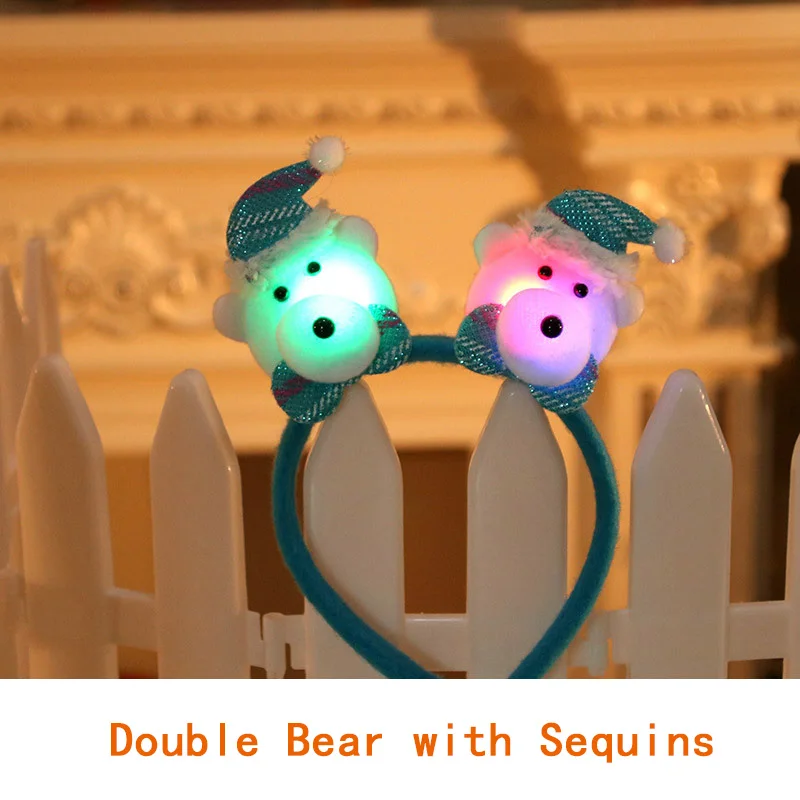 Double Bear with Sequins