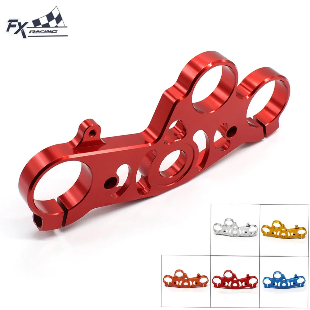 FX CNC Aluminum Motorcycle Front Fork Lowering Triple Tree Front