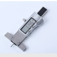 Big discount 0.01mm Digital Tread Depth Gauge 0-25mm LCD Stainless Steel Tyre Tread Depth Gauge Caliper Tread Ruler Metric/inch Interchange