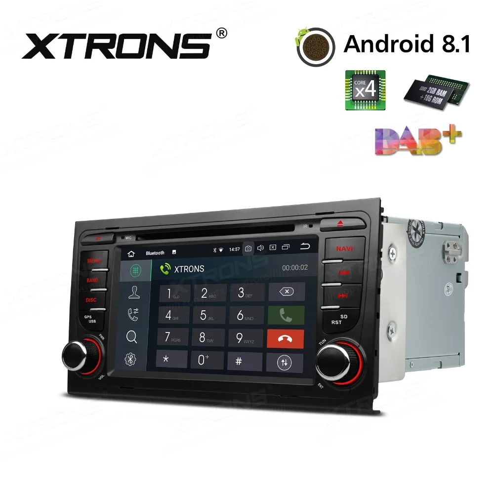 Excellent 7" Quad-Core Android 8.1 Oreo OS Car Multimedia DVD Navigation GPS Radio for Seat Exeo 2008-2013 with Full RCA Output Support 1