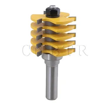 

CNBTR Woodworking Adjustable Finger Joint Router Bit 1/2" Width 1/2" Shank