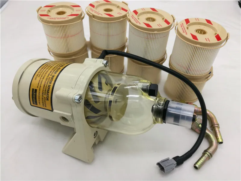 ONE 500FG ASSEMBLY FUEL WATER SEPARATOR WITH HEATER +8 PCS 2010PM(30