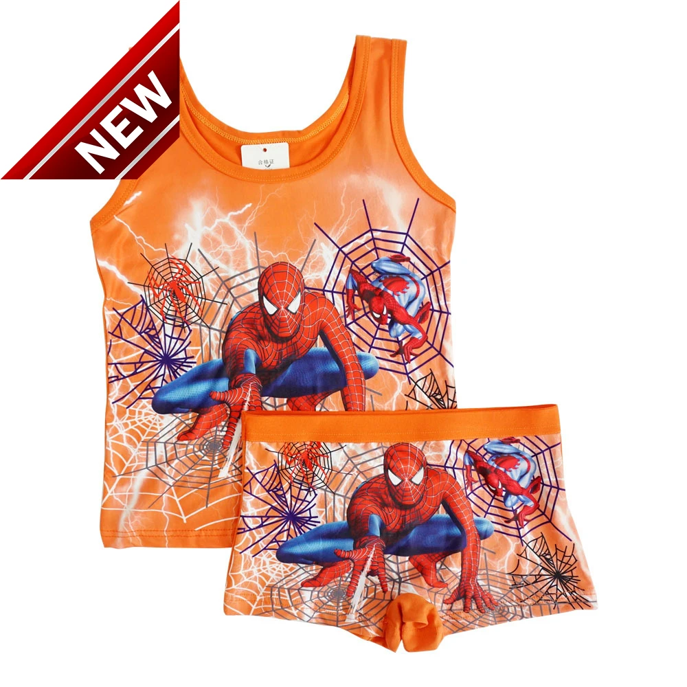 

1 Pieces Summer Pyjamas Set Kids Pajamas Clothing Cartoon Children Vest Panties Baby Boy Girl Boys Clothes Pyjama Enfant 3-8t