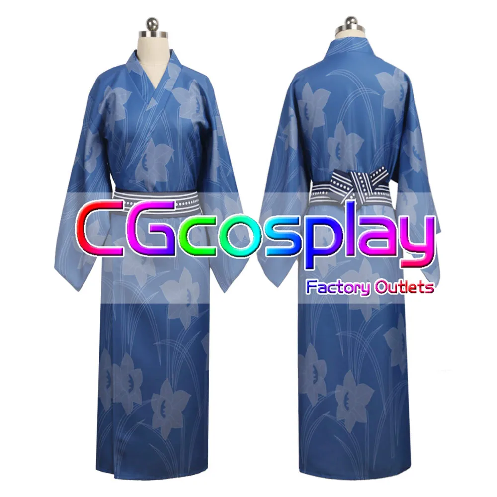 CGCOS Express Shipping A3 Tumugi Tukioka Kimono  Game Cos Cosplay Costume Uniform Helloween Custom-made