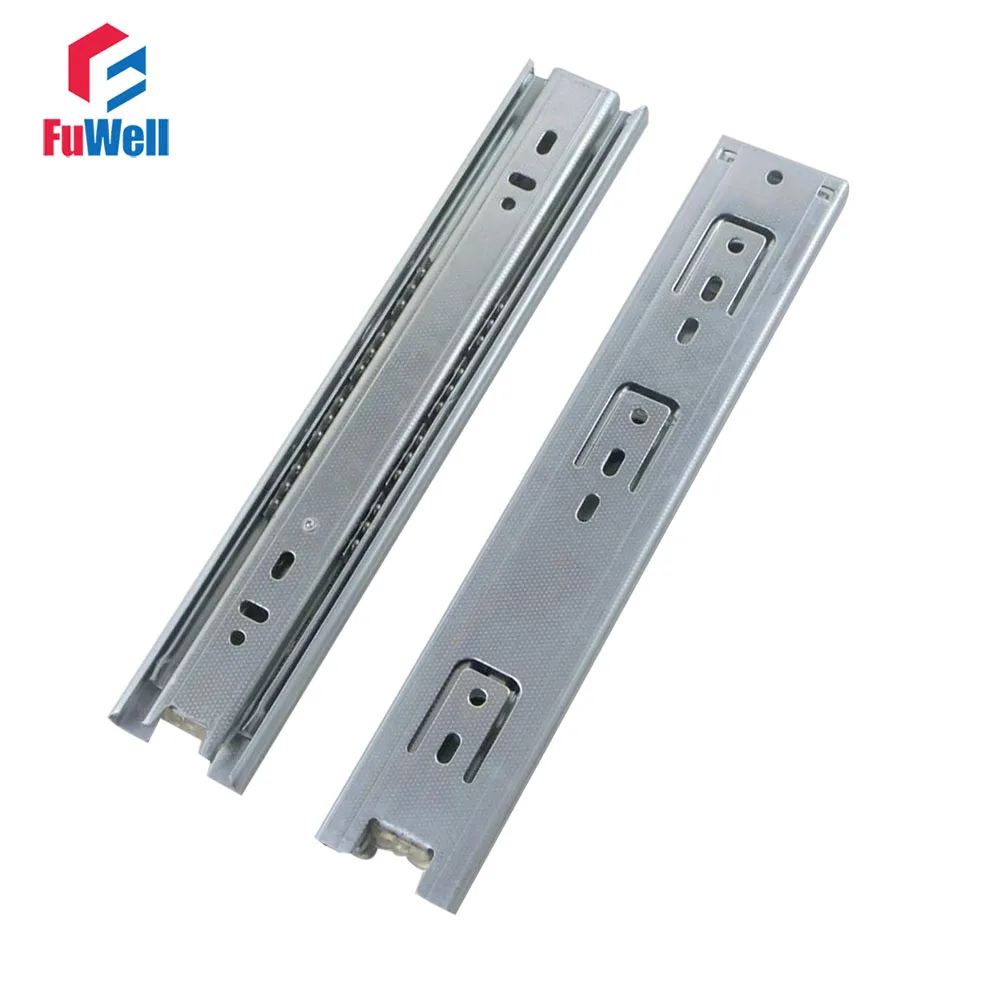 Buy 2pcs Drawer Slides 45mm Width 8''/10''/12''/14