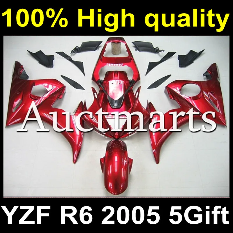 

Complete Plastic Fairing Kit For YAMAHA YZF R6 2005 05 Body Fairing Set Y05-05112255