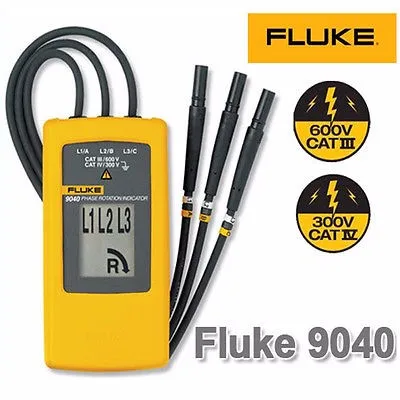 Цифровой индикатор вращения фазы Fluke 9040