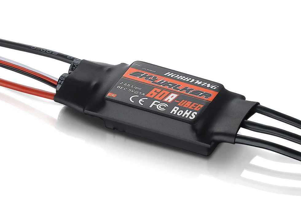 Hobbywing SKYWALKER серии 2-6S 12A 15A 20A 30A 40A 50A 60A бесщеточный ESC Регулятор скорости с UBEC для RC квадрокоптера