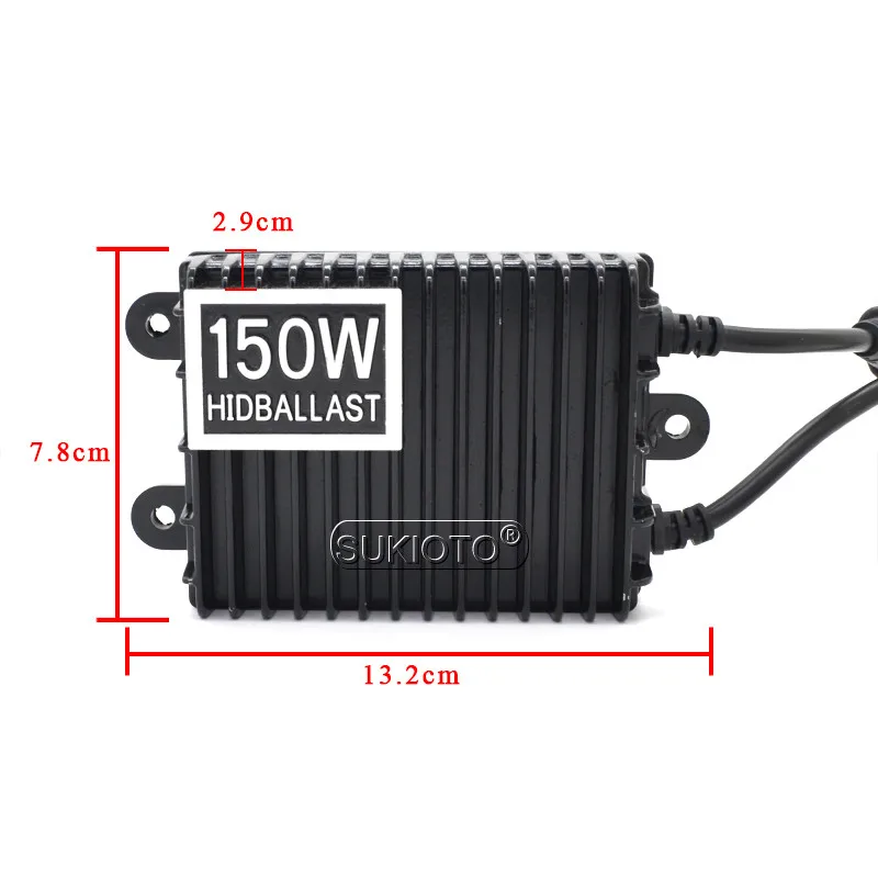SUKIOTO HID Headlight 100W xenon kit H7 H1 H3 H8 H11 hid xenon kit 75W 150W hid ballast high power car light 4300K 6000K 8000K (7)