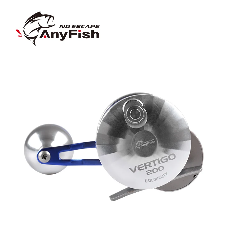 Оригинальная Рыболовная катушка для головокружения ANYFISH джиггинга передаточное