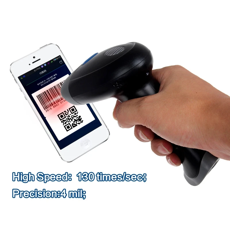 M4 проводной USB 2D сканер штрих кода PDF417 DataMatrix qr код считыватель сканирование IOS Android
