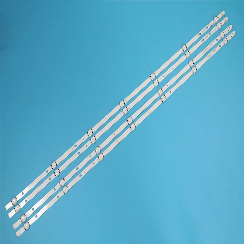 

New 4 PCS/set 7LED 820mm LED backlight strip for VESTEL 43 FHD B A-TYPE Panasonic TX-43E303E 43hb6w621 VES430UNDA D43F287N4CW
