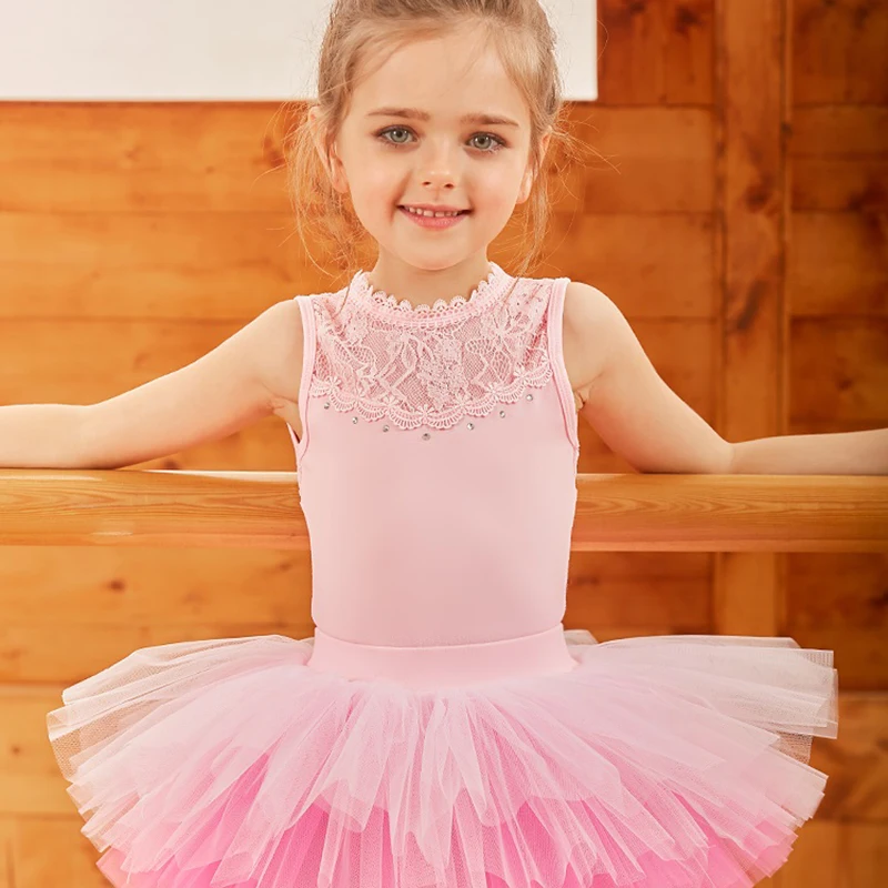 Балетное трико для девочек; балетное платье; детское балетное платье-пачка; детское платье для танцев; танцевальный трико; танцевальный костюм