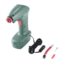 Handheld Portable Air Compressor Auto Tire Inflator Pump Car Tool for Outdoor Emergency Sport Ball Pool