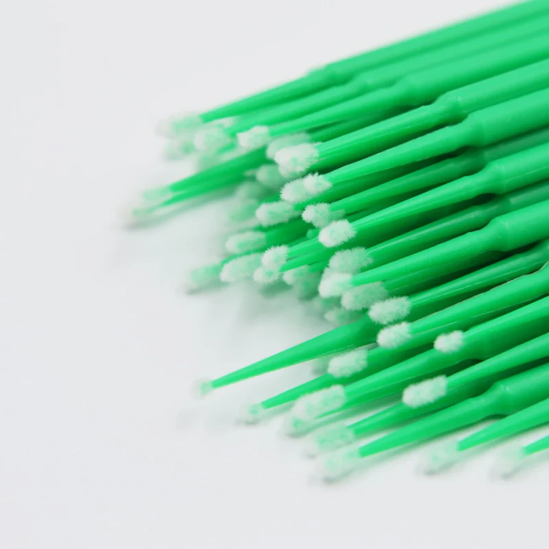 100pcs Micro Brushes Disposable Applicator Swab for Eyelash Extension Mascara Brush Eye Makeup Glue Remove Tool 1 100pcs Micro Brushes Disposable Applicator Swab for Eyelash Extension Mascara Brush Eye Makeup Glue Remove Tool 3