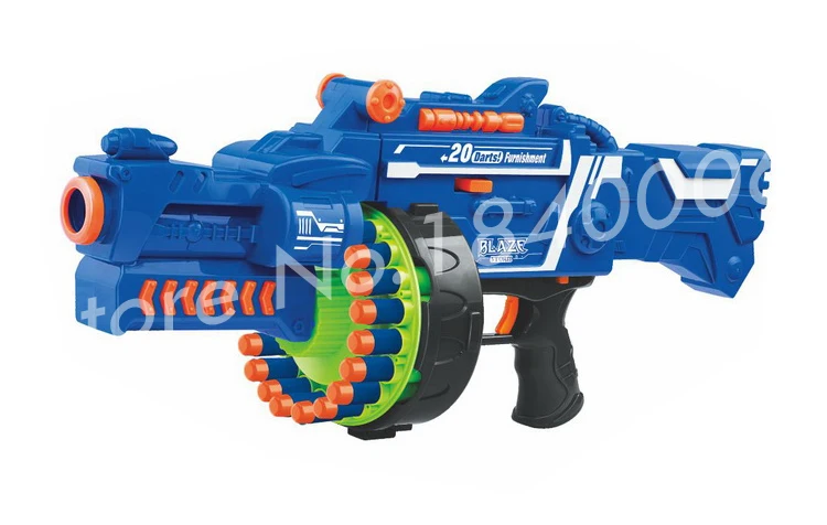 Billige 56 cm 2016 Große Spielzeug Pistole Weiche Kugel Elektrische Maschine Gun Armee Spielzeug CS Spiel Geschenk Für Kind Jungen 20 platzt Blaze Storm